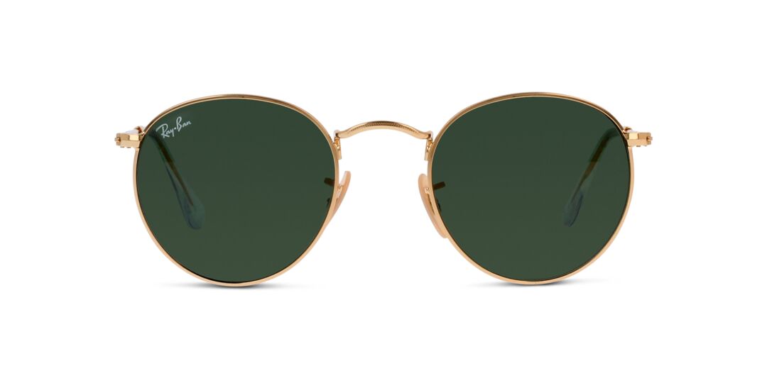 Lente Solar Ray Ban RB3447 Round Dorado