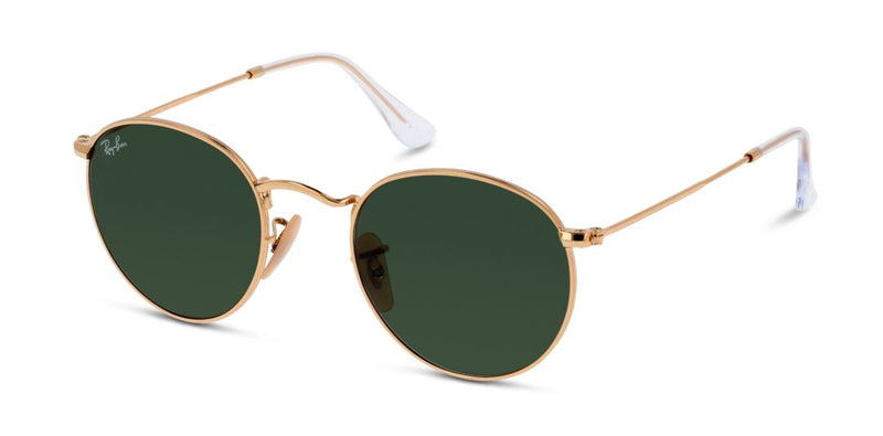 Lente Solar Ray Ban RB3447 Round Dorado