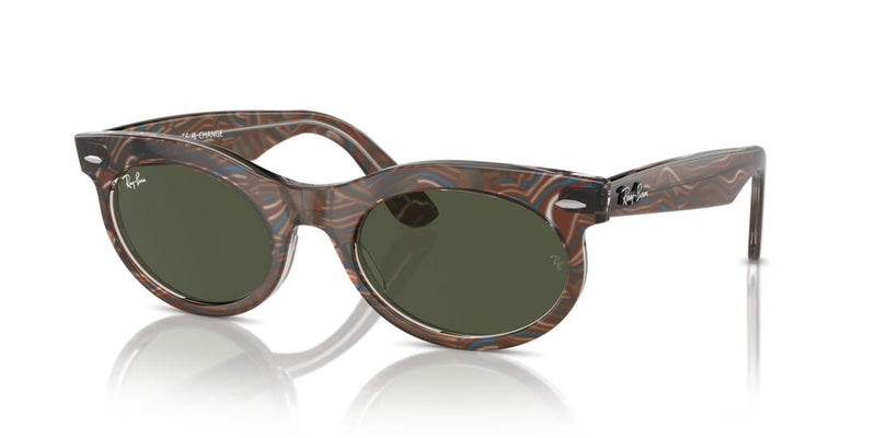 Lente Solar Ray Ban RB2242 Wayfarer Oval Change Gris