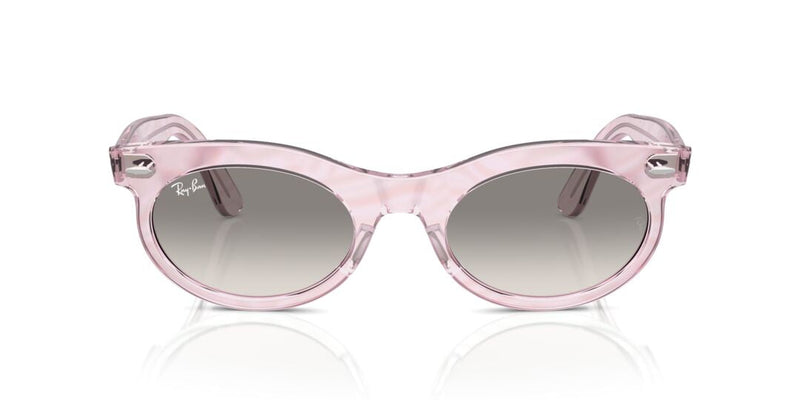 Lente Solar Ray Ban RB2242 Wayfarer Oval Change Rosa