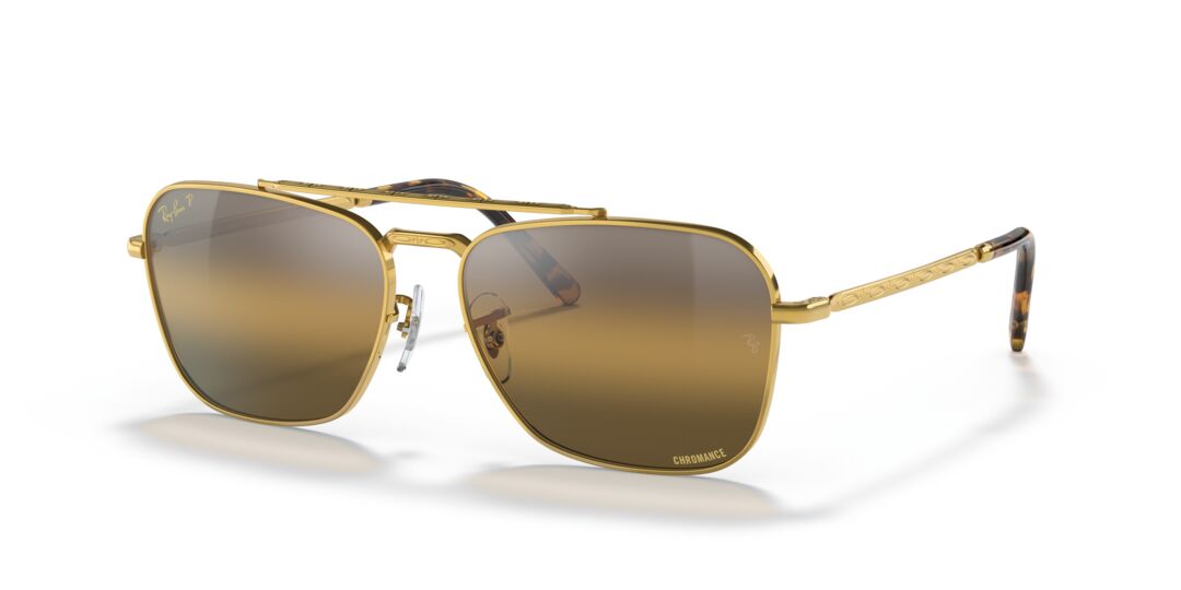 Lente Solar Ray Ban RB3636 New Caravan Dorado