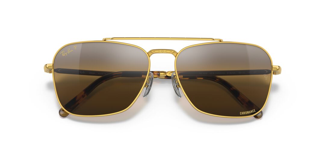 Lente Solar Ray Ban RB3636 New Caravan Dorado