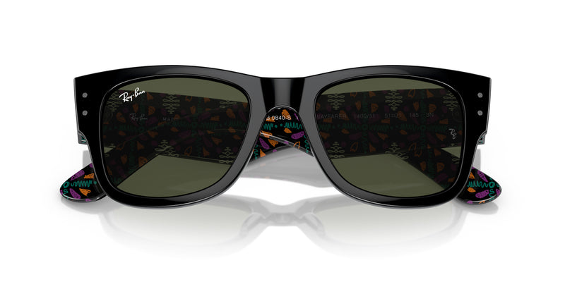 Lente Solar Ray Ban Mega Wayfarer DÍA DE MUERTOS RB0840S