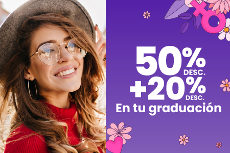 50% + 20% en micas y tratamientos