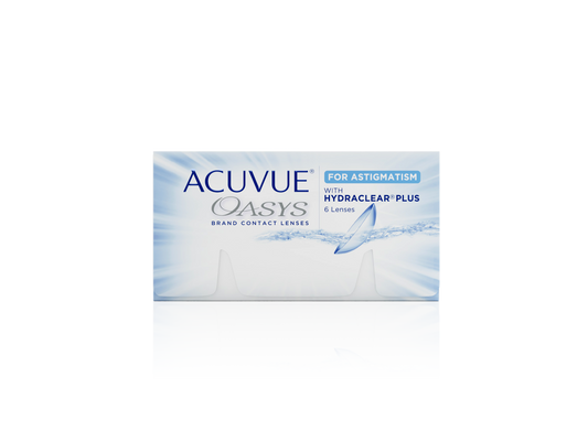 Lentes de Contacto Acuvue Oasys con Hydraclear para Astigmatismo