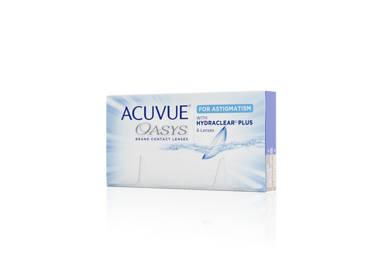 Lentes de Contacto Acuvue Oasys con Hydraclear para Astigmatismo