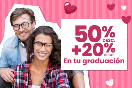 50% + 20% en micas y tratamientos