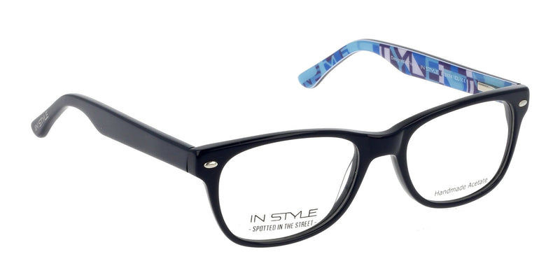 Lente Oftálmico In Style ISBK04 Azul-Más Visión México