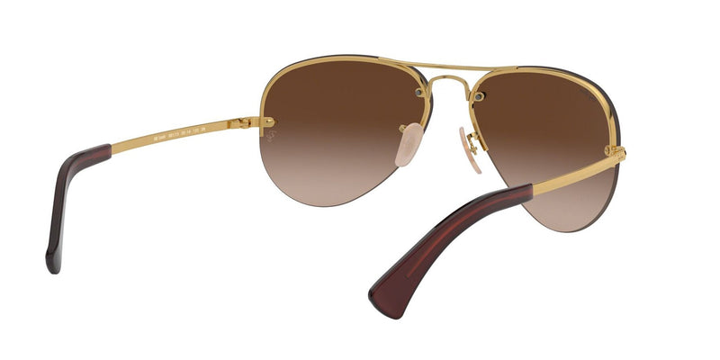 Lentes de Sol Ray Ban RB3449 Dorado-Más Visión México