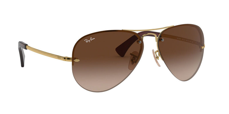 Lentes de Sol Ray Ban RB3449 Dorado-Más Visión México