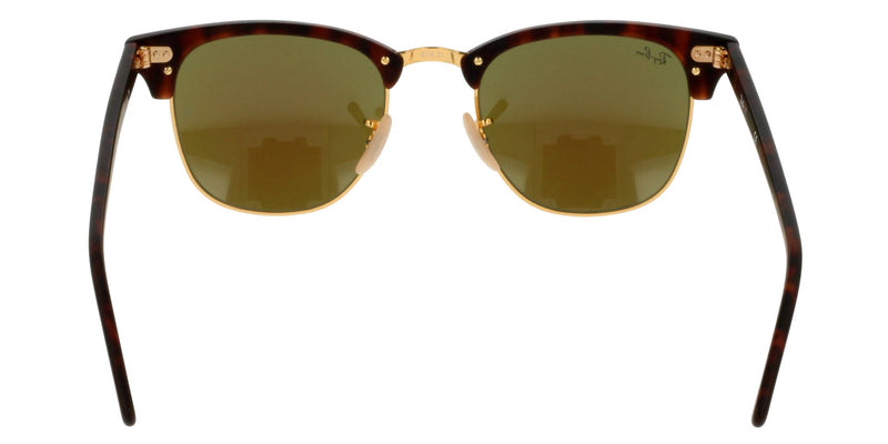 Lente Solar Ray Ban RB3016 Clubmaster Dorado