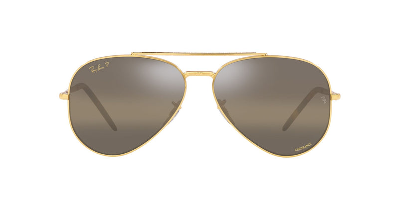 Lentes de Sol Ray Ban RB3625 New Aviator Dorado