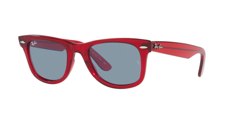 Lente Solar Ray Ban RB2140 Wayfarer Rojo