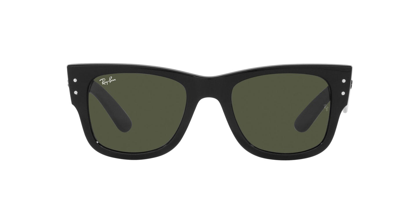 Lente Solar Ray Ban Mega Wayfarer RB0840S Negro