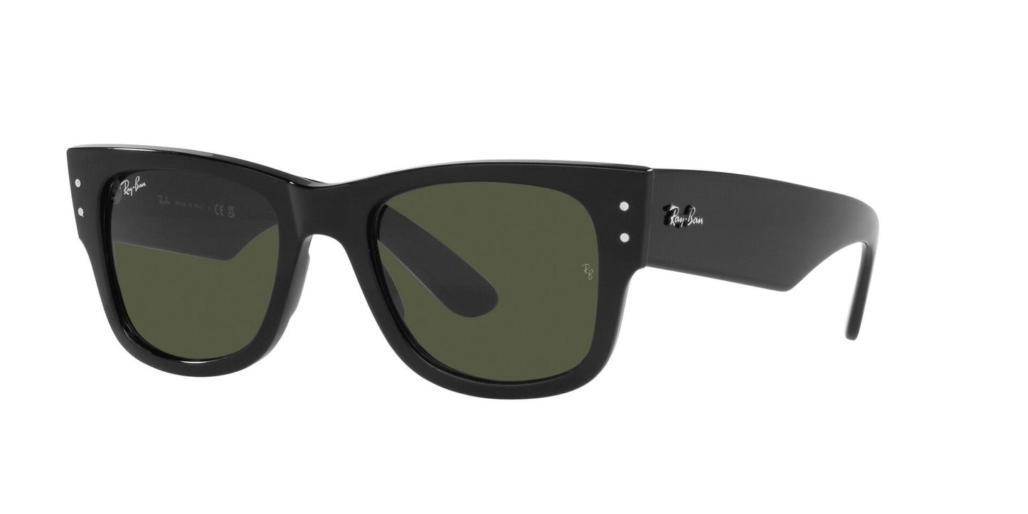 Lente Solar Ray Ban Mega Wayfarer RB0840S Negro