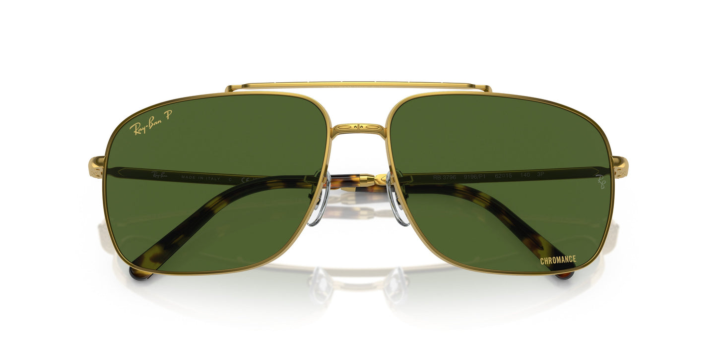 Lente Solar Ray Ban RB3796 Dorado