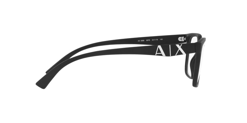 Lente Oftálmico Armani Exchange AX3086 Negro-Más Visión México