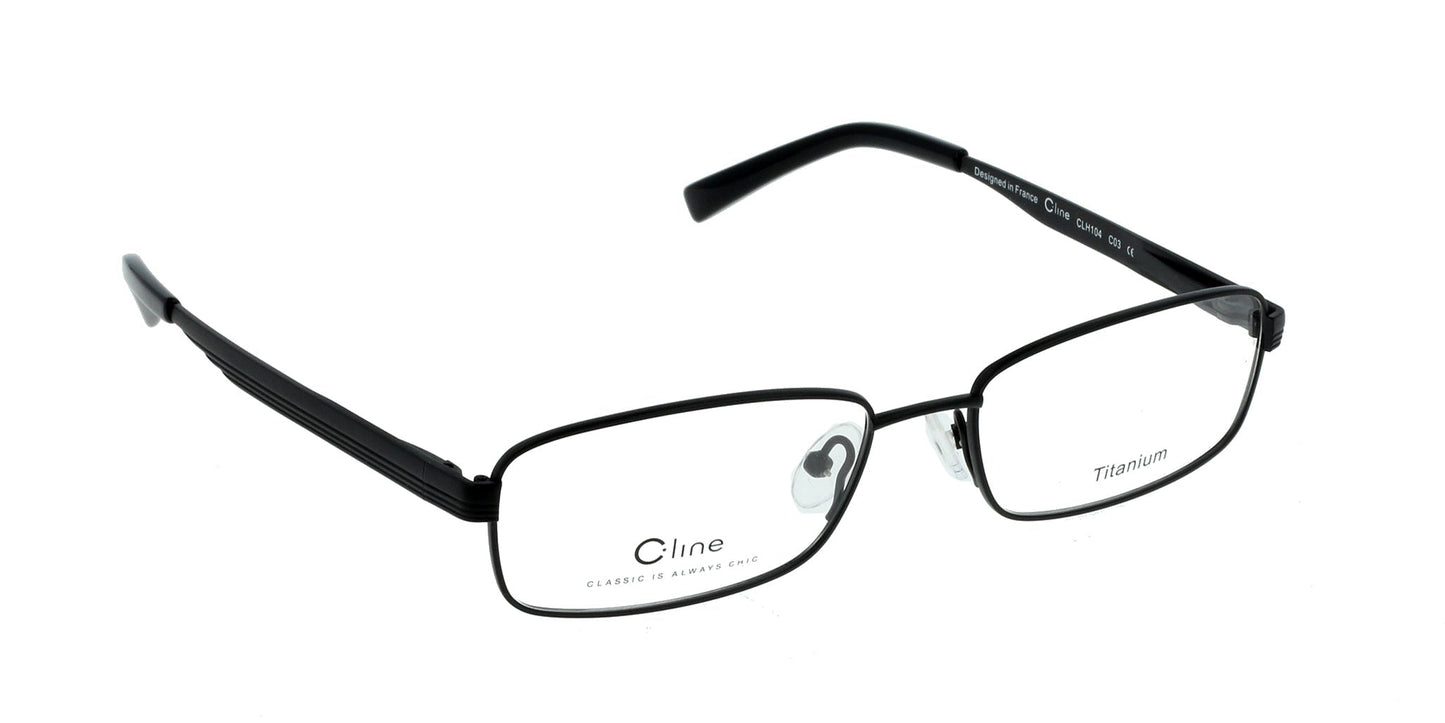 Lente Oftálmico C-Line CLH104 Negro-Más Visión México