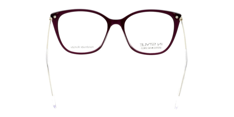 Lente Oftálmico In Style ISHF01 Morado-Más Visión México