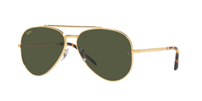 Lente Solar Ray Ban RB3625 New Aviator Dorado