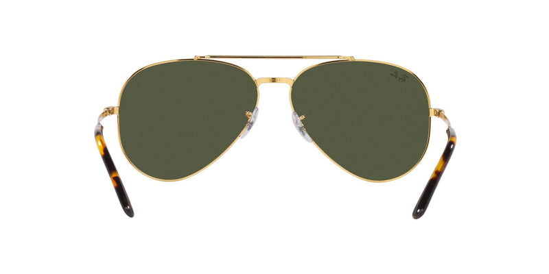 Lente Solar Ray Ban RB3625 New Aviator Dorado