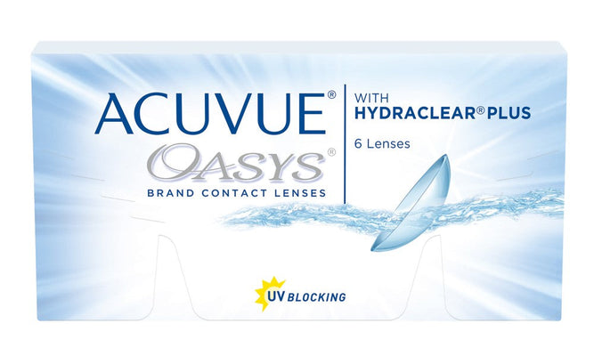 Lentes de Contacto Acuvue Oasys para Miopía e Hipermetropía-Más Visión México