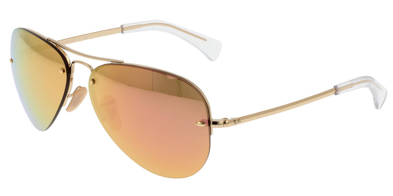 Lentes de Sol Ray Ban RB3449 Dorado-Más Visión México